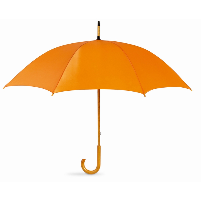 Regenschirm mit Holzgriff