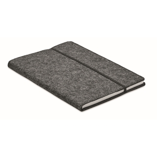 DIN A5 Notizbuch RPET-Filz