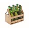 6 Bierkästen aus Bambus