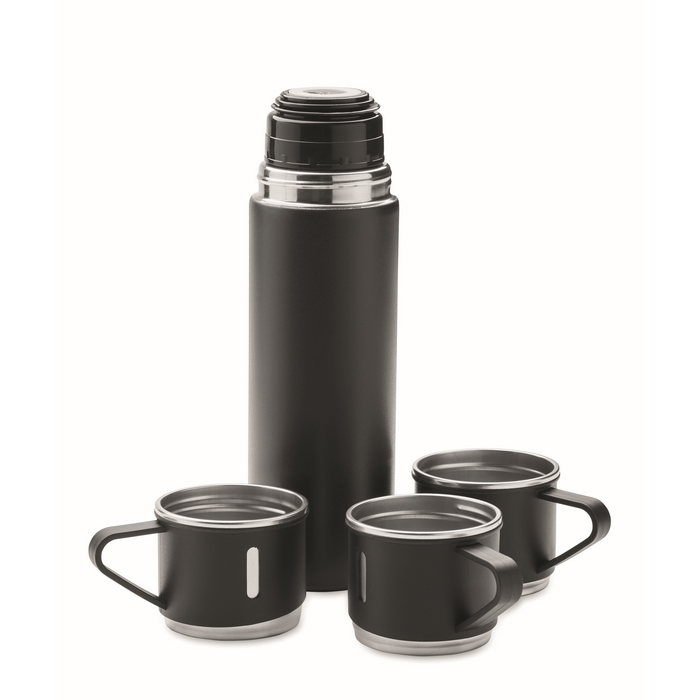 Flasche und Becher-Set 4tlg.