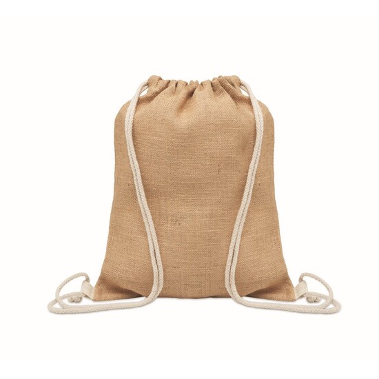 Jute Beutel mit Kordelzug