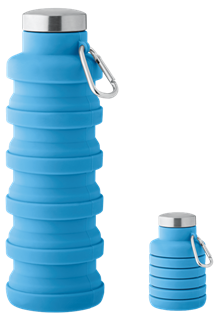 Faltbare Flasche aus Silikon