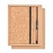 DIN A5 Kork Notizbuch Set