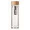 Trinkflasche Glas 400ml