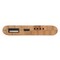 Powerbank 4000 mAh Bambus