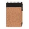 DIN A6 Notizbuch mit Kork