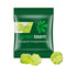 Minitüte 15 g Trolli Fruchtgummi Standardformen; Trolli Fruchtgummi Kleeblatt grün, Kompostierbare Folie, transparent