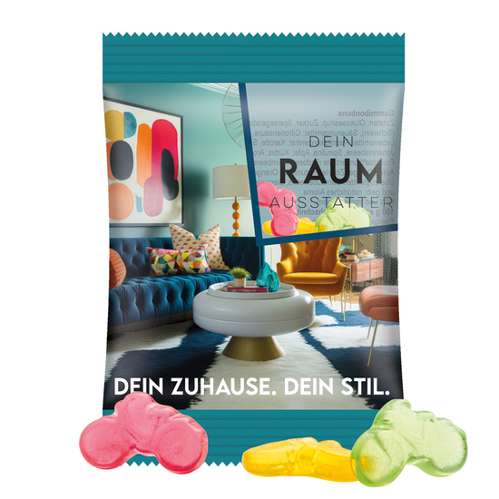 Minitüte 15 g Trolli Fruchtgummi Standardformen