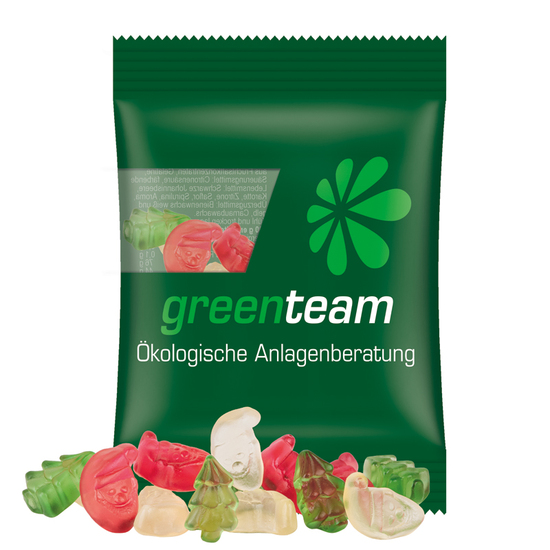 Minitüte 15 g Trolli Fruchtgummi Weihnachtsmischung