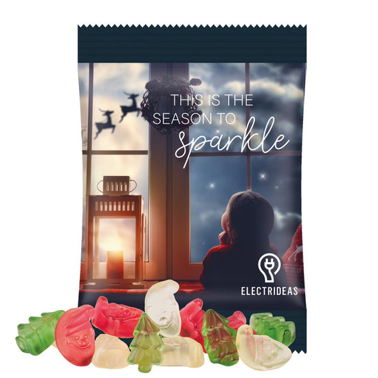 Minitüte 15 g Trolli Fruchtgummi Weihnachtsmischung
