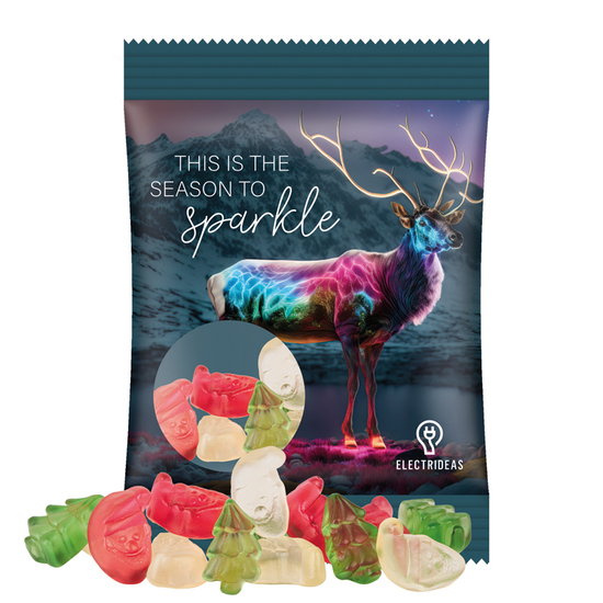 Minitüte 15 g Trolli Fruchtgummi Weihnachtsmischung