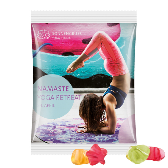 Maxitüte 50 g Trolli Fruchtgummi Standardformen