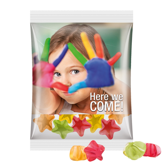 Maxitüte 50 g Trolli Fruchtgummi Standardformen