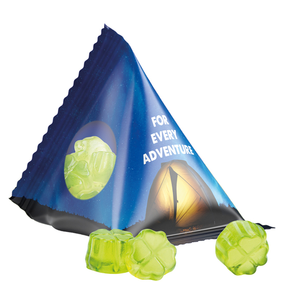 Tetraeder 15 g Trolli Fruchtgummi Standardformen