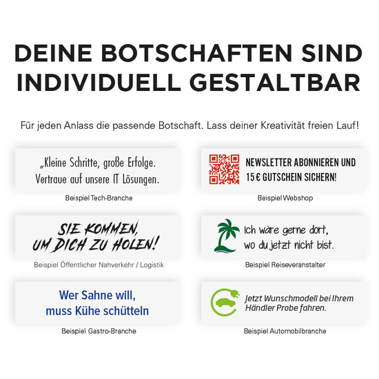 Glückskeks; 1 Glückskeks, weiß