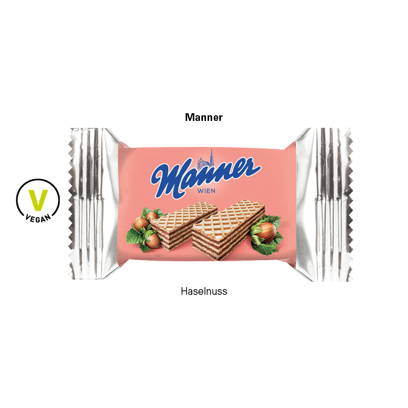 Manner 2er; 1 Päckchen mit 2 Manner Waffeln