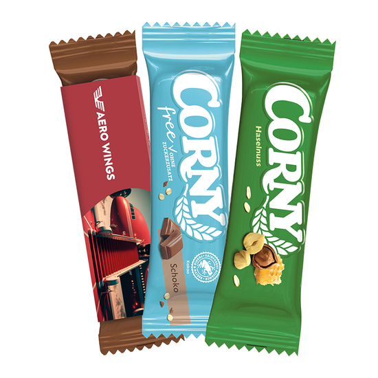 Corny Müsliriegel; 1 Corny Müsliriegel Nussig