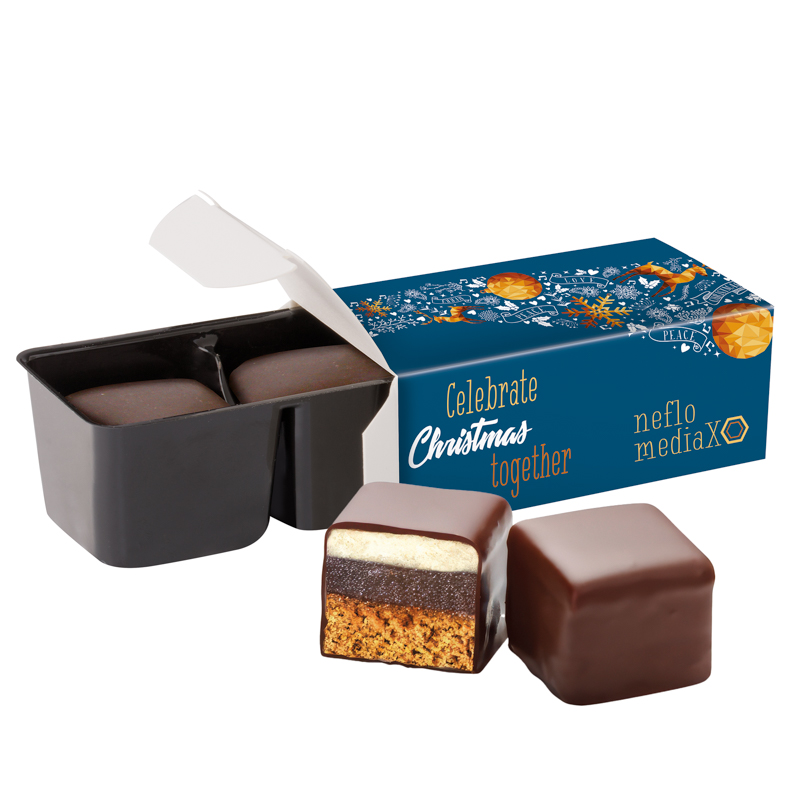 Dominostein 2er; 2 Lambertz Dominostein