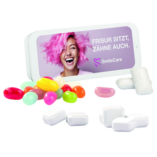 Schiebedeckeldose; KoRo zuckerfreie Menthol Kaugummis