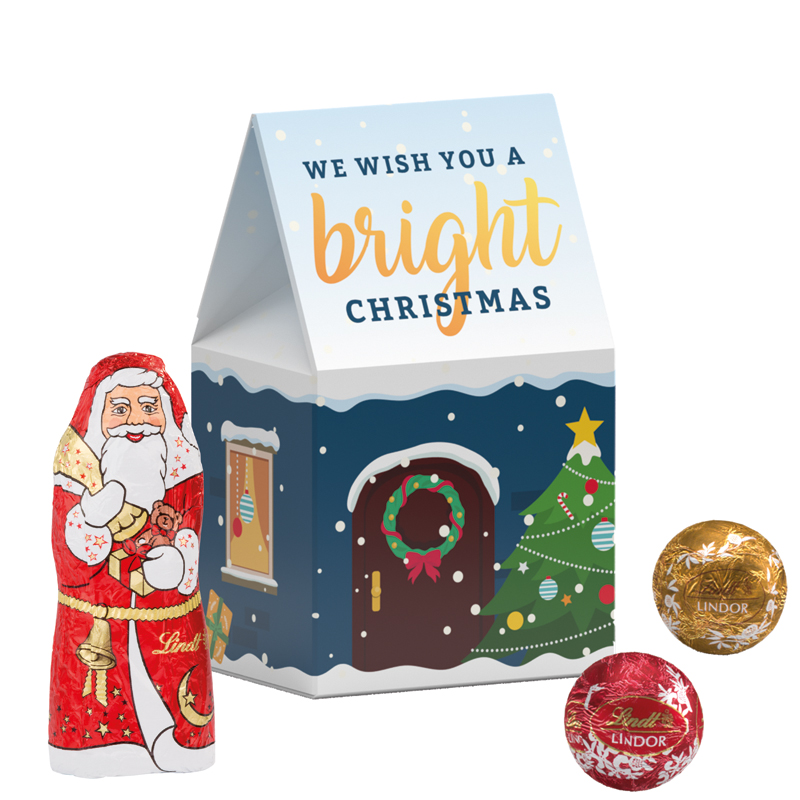 Standbodenbox Weihnachten Lindt