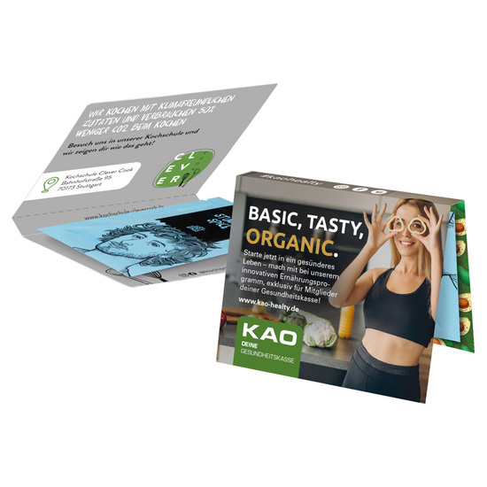 Werbekarte Midi Just Spices; 1 Just Spices Stullenspices