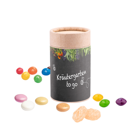 Papierdose Eco Midi; Mentos Kaudragee Mint