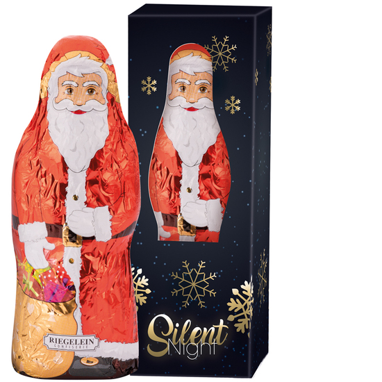 Riegelein Weihnachtsmann 25 g; 1 Riegelein Schoko Weihnachtsmann