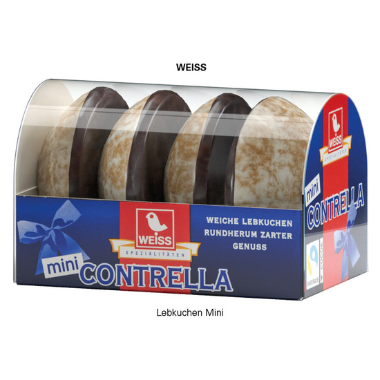 Lebkuchen Mini 4er WEISS