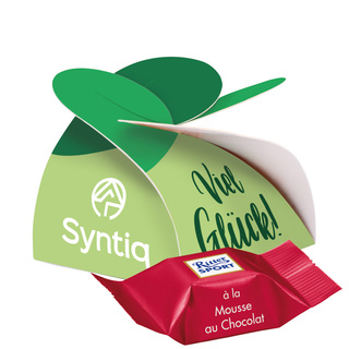 Kleines Präsent Ritter SPORT; 1 Ritter SPORT Schokowürfel Karamell Dou