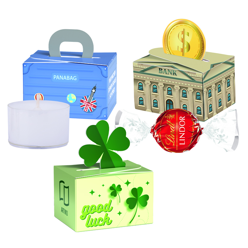Geschenkbox Mini rund