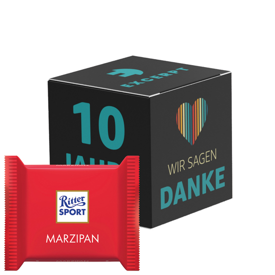 Werbewürfel Ritter SPORT mini