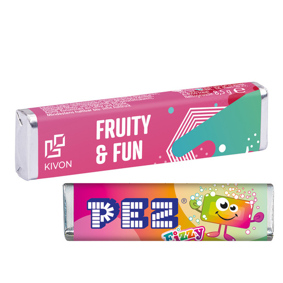 PEZ Bonbonriegel; 1 PEZ Bonbonriegel, Orange