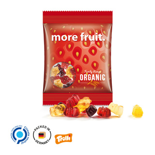 Minitüte,15 g, Folie transparent, Trolli Fruchtgummibären, 30% Fruchtsaftqualität