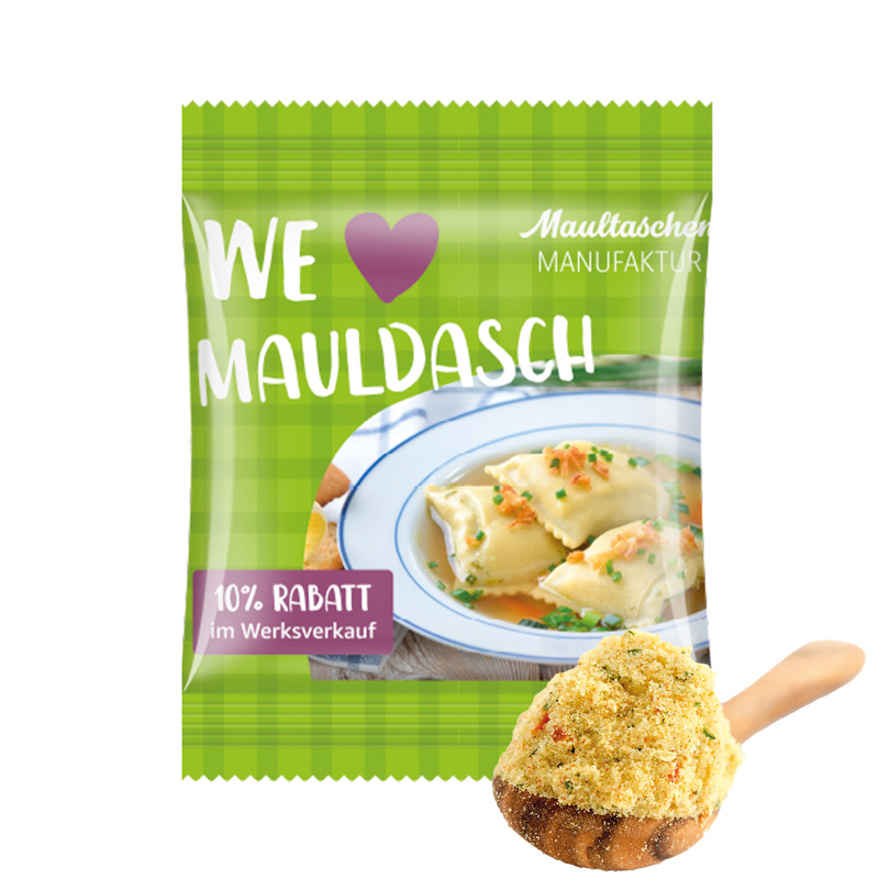 Minitüte, 10 g, Folie weiß, Maistro Meine klare Suppe