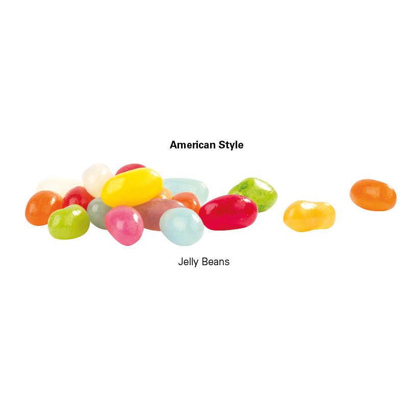 Minitüte, 10 g, Folie transparent, Jelly Beans