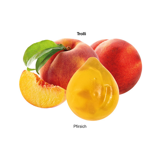 Minitüte, 15 g, Folie transparent, Trolli Vitamin Fruchtgummi