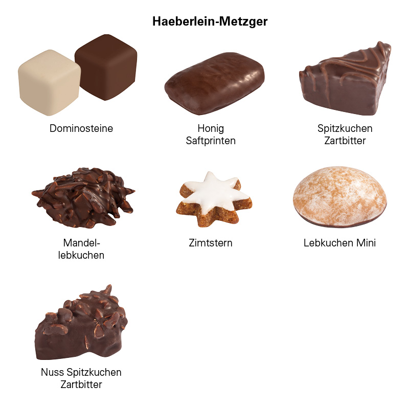 Haeberlein-Metzger Lebkuchenmischung im Werbeschuber