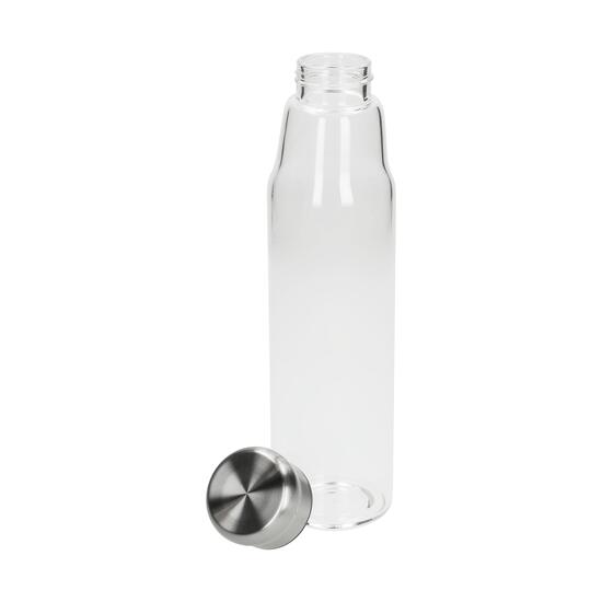 Glasflasche mit Hülle "Life" 0,7 l