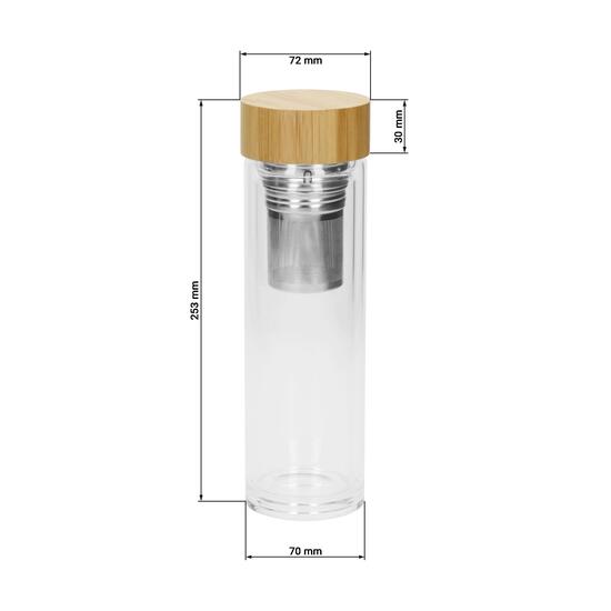 Glasflasche "Tea" 0,45l