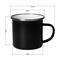 Emaille-Becher "Cozy", 300 ml, schwarz