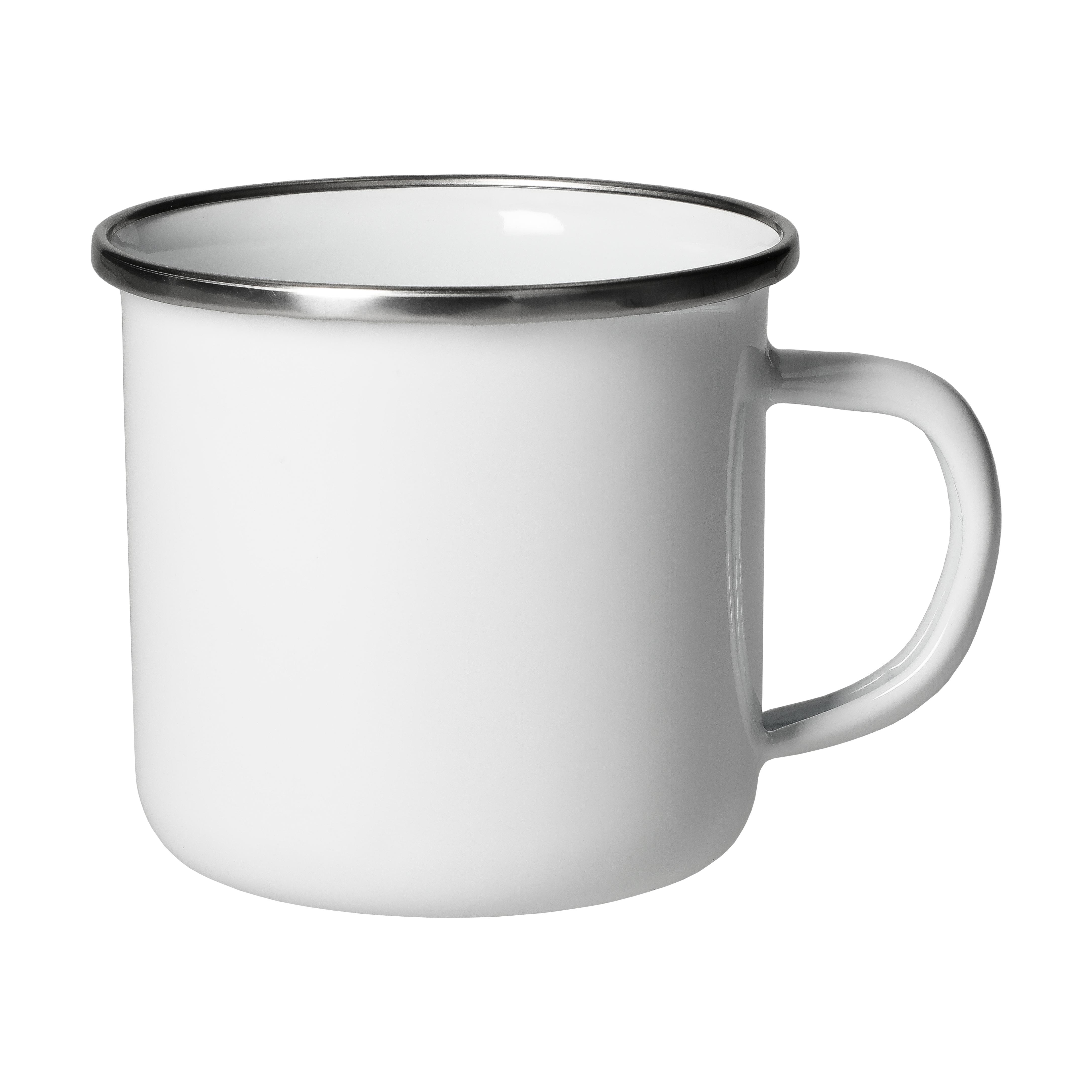 Emaille-Becher "Cozy" 300 ml, Subli
