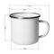 Emaille-Becher "Cozy" 300 ml, Subli