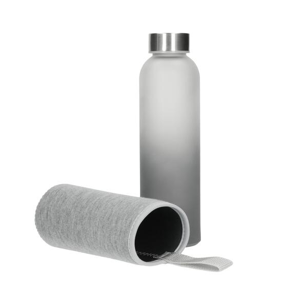 Glasflasche mit Hülle "Iced" 0,45 l