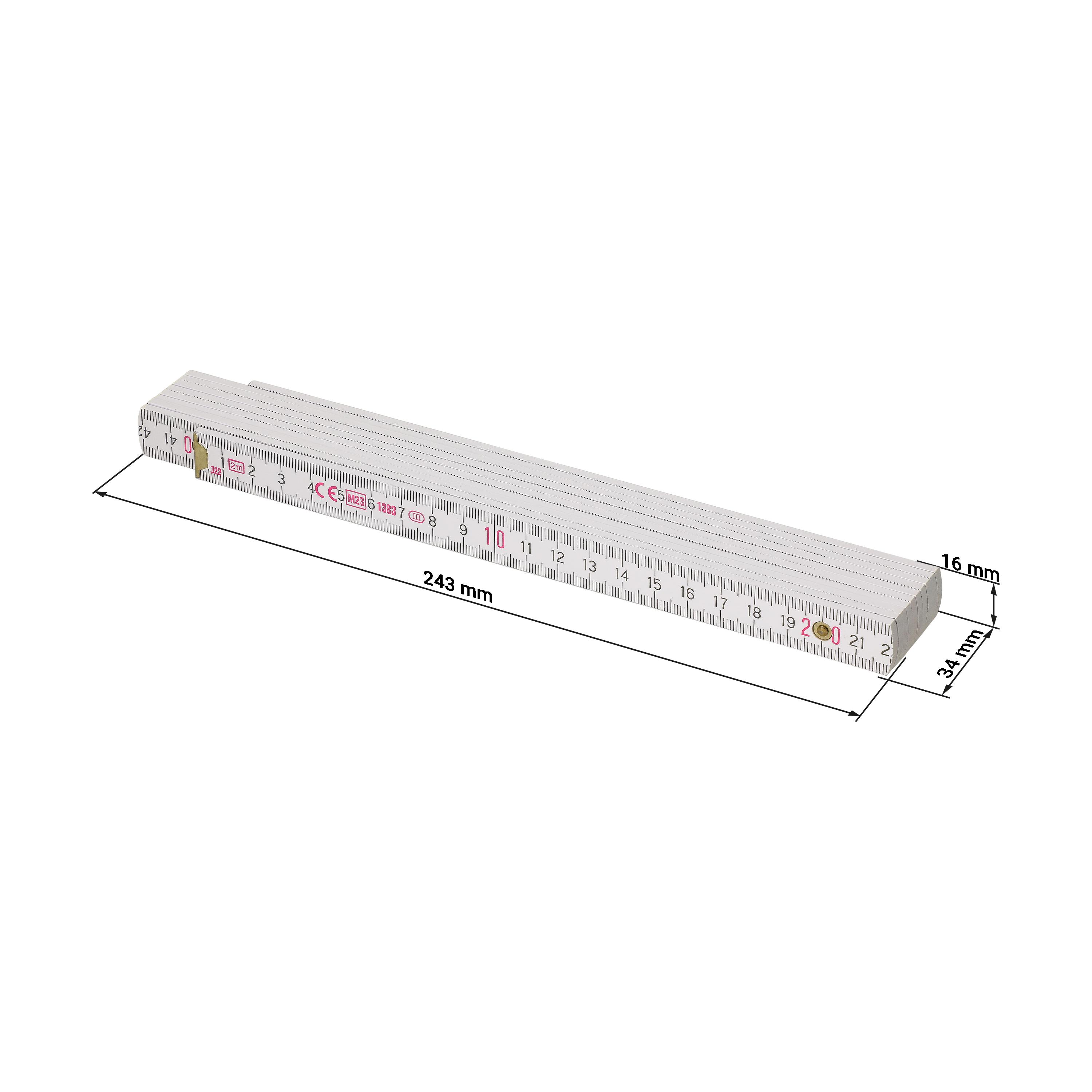 Zollstock "Craft" 2m