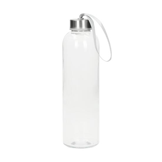Glasflasche mit Hülle "Pure", 0,7l
