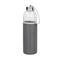 Glasflasche mit Hülle "Pure", 0,7l