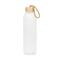 Glasflasche mit Hülle "Natural", 0,7l