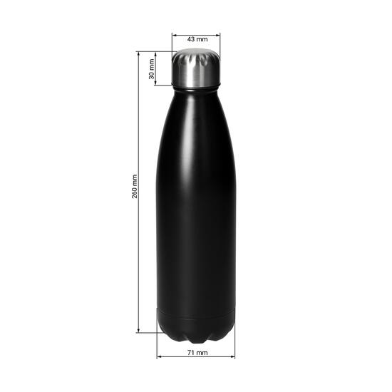 Edelstahlflasche "Colare", 0,70 l, einwandig