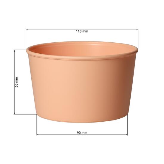 Mehrwegbecher "ToGo", 460 ml, elastoNature
