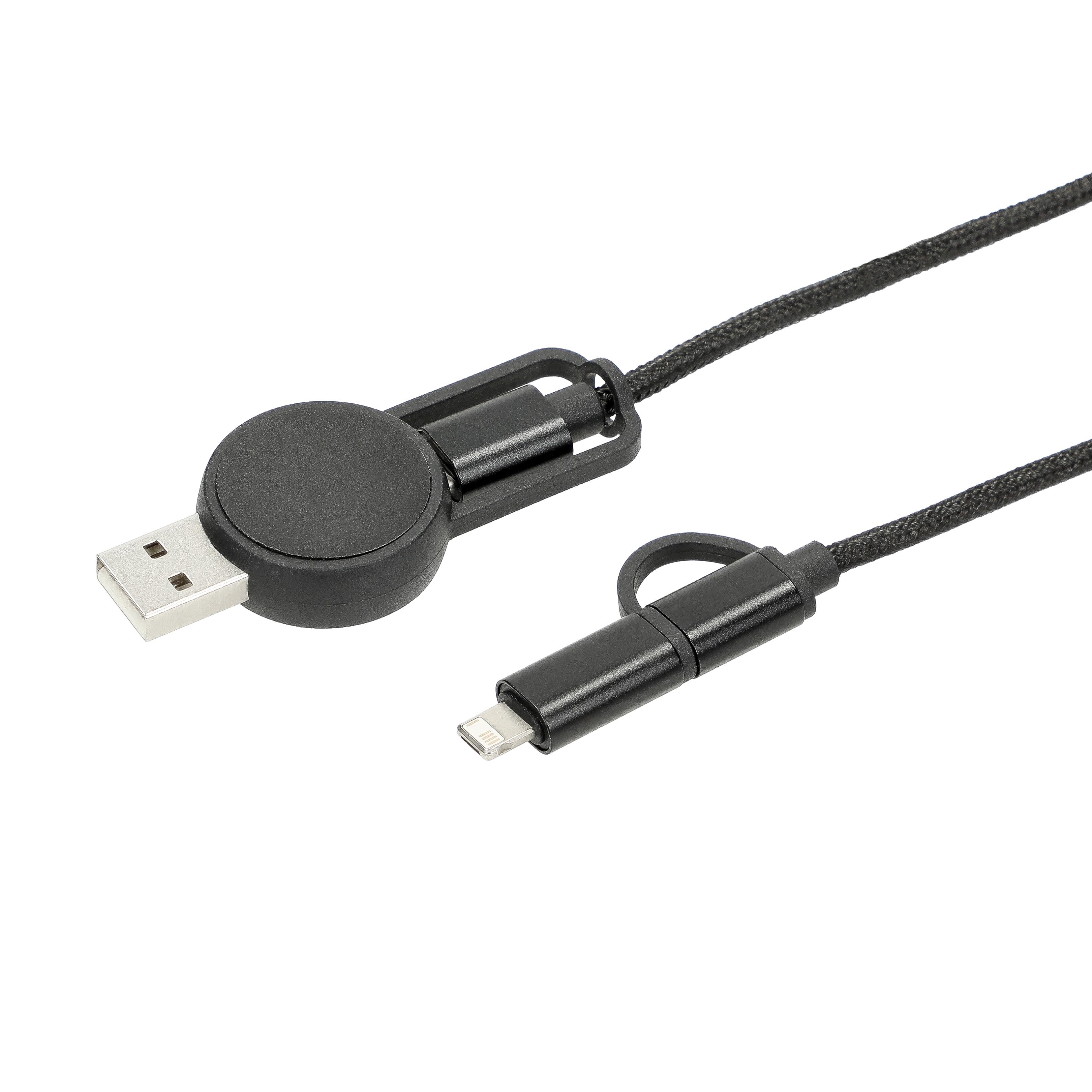 Schnell-Ladekabel "Flexi", 5 in 1